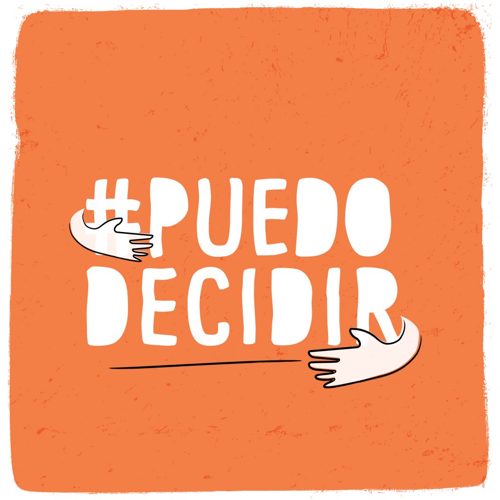 Logo #PuedoDecidir