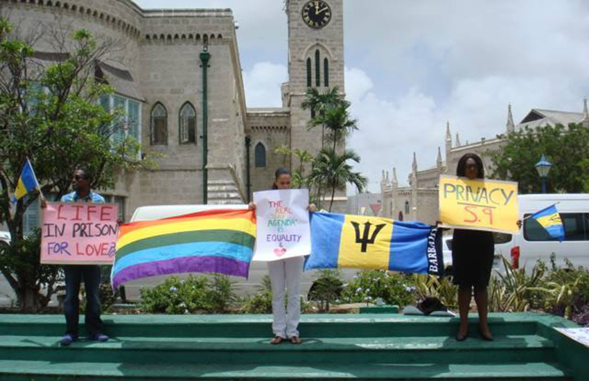 Barbados_Pride_LGBTI_activists_protest (1)