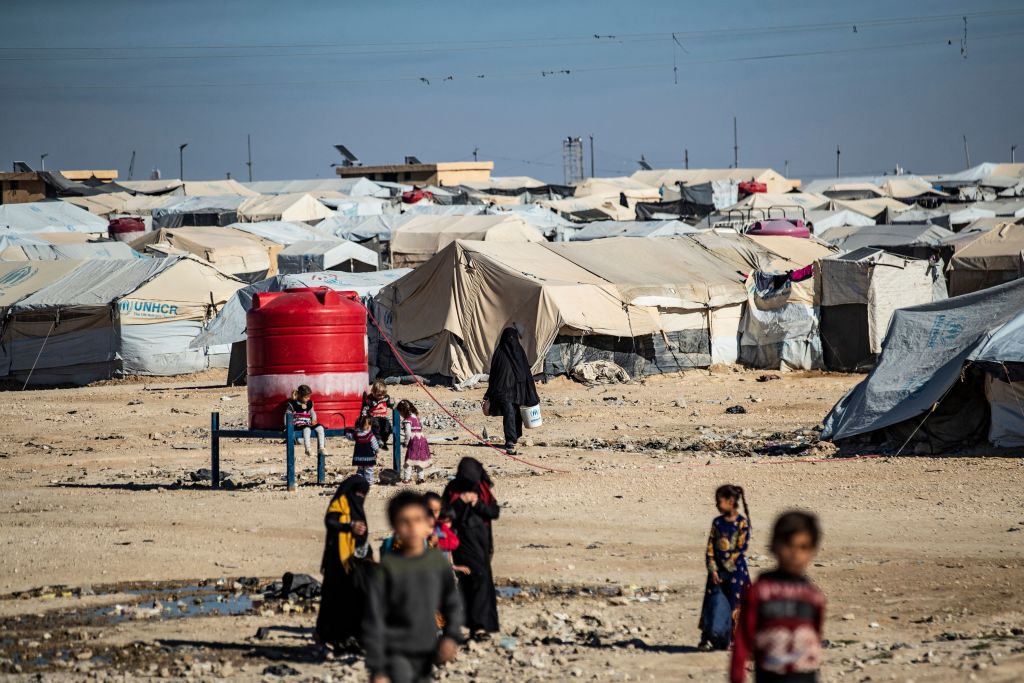 SYRIA-CONFLICT-IS-KURDS-CAMP