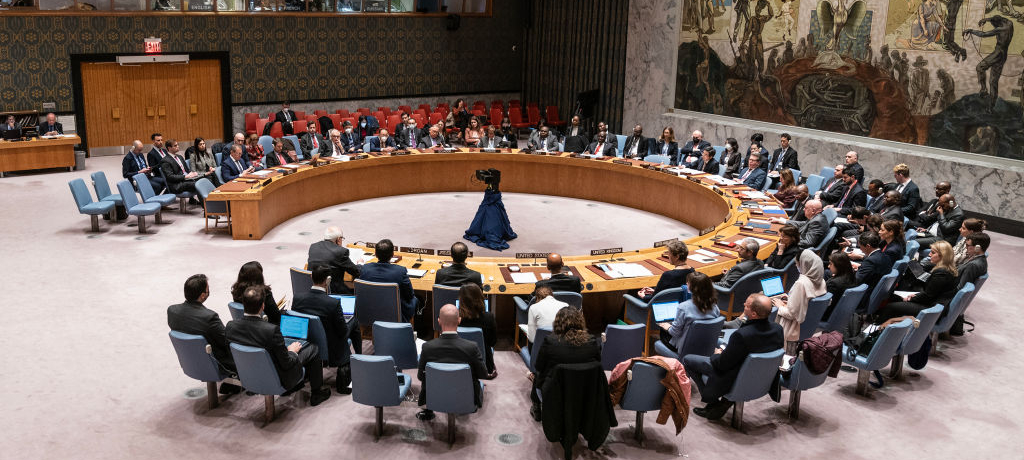 Security Council meeting on the situation in the Middle East