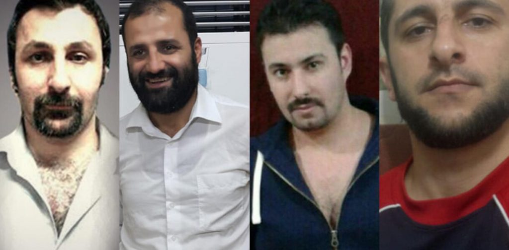 Irán: cuatro hombres kurdos en grave peligro de ejecución